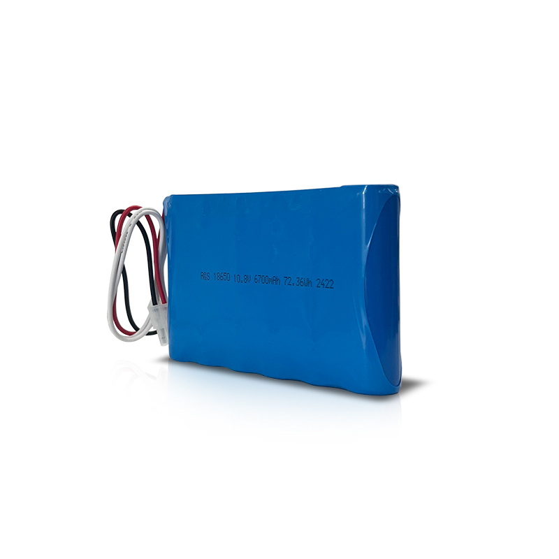 18650 3s2p 10.8v 6700mAh Lithium Ion Battery Pack