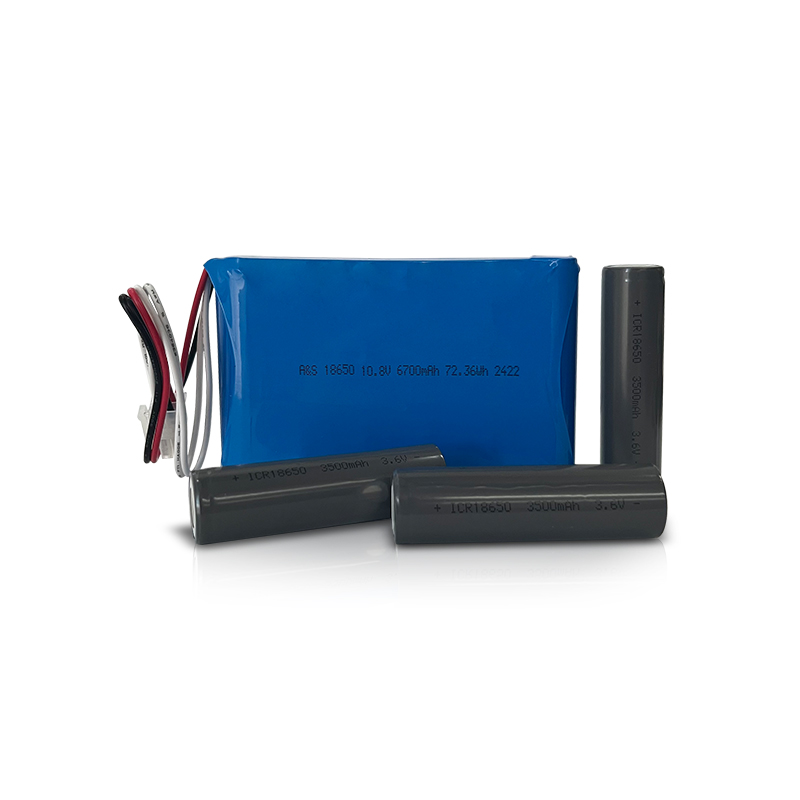 18650 3s2p 10.8v 6700mAh Lithium Ion Battery Pack